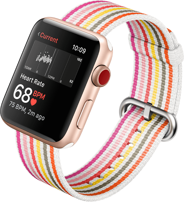 Heart Rate App on Apple Watch Series 3